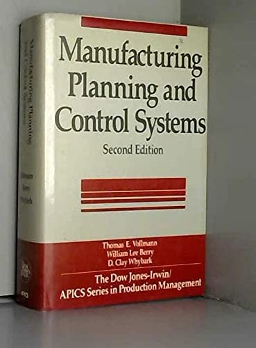 Manufacturing Planning and Control Systems