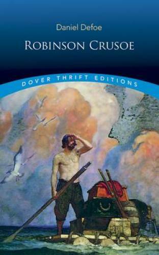 Robinson Crusoe (Dover Thrift Editions) – Paperback By Daniel Defoe – GOOD