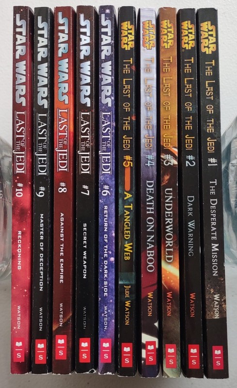 Star Wars Last of the Jedi book lot of 10 books - 1 2 3 4 5 6 7 8 9 10 gallery