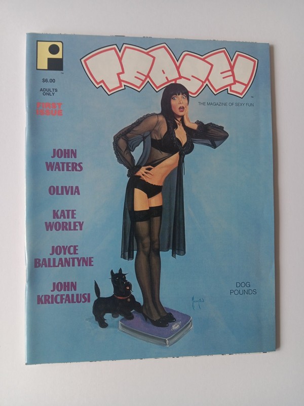 TEASE! Magazine #1 1994 Also known as The Unofficial Betty pages #10