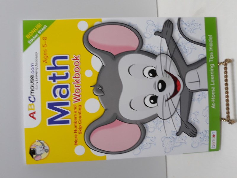 ABC Mouse Workbook: Math-More Numbers & Ship Counting