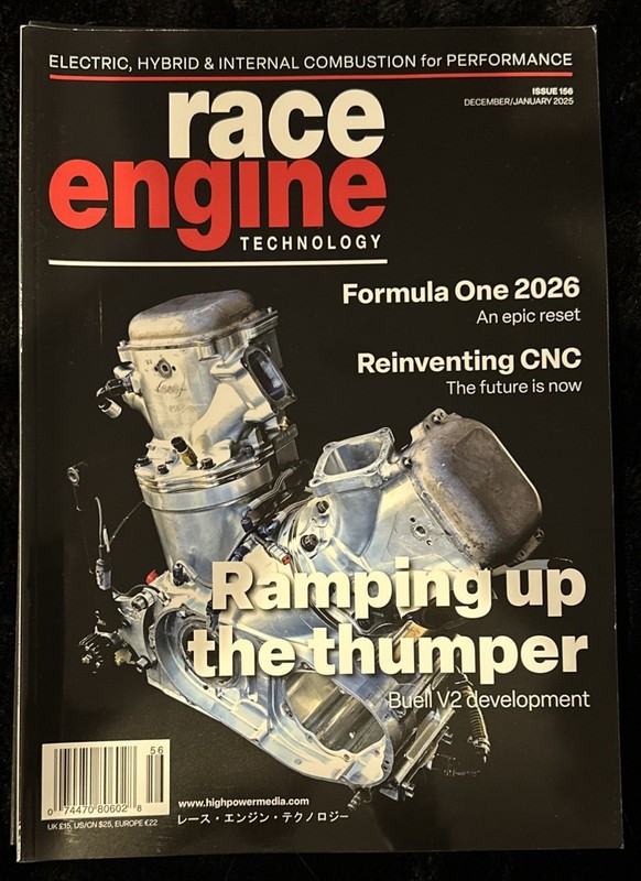 Race Engine Technology Magazine Dec January 2025 Ramping Up The Thumper ￼