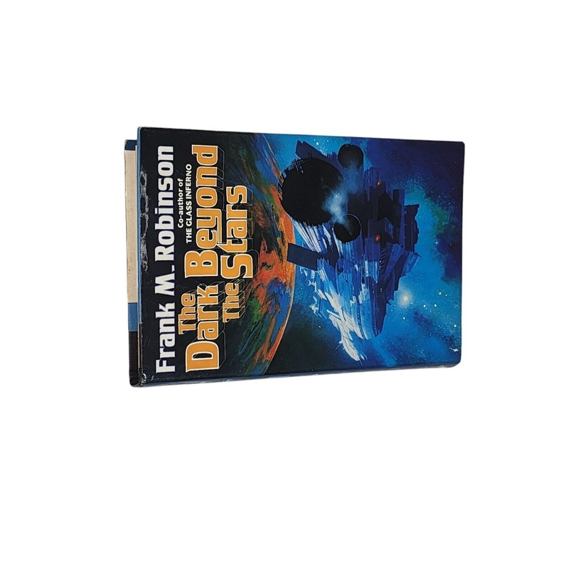 Vintage The Dark Beyond the Stars by Frank M Robinson Hardcover gallery