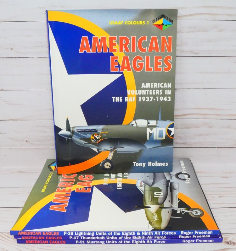 Classic Colours, USAAF Colours 1, 2, 3 & 4, American Eagles, Volunteers in RAF