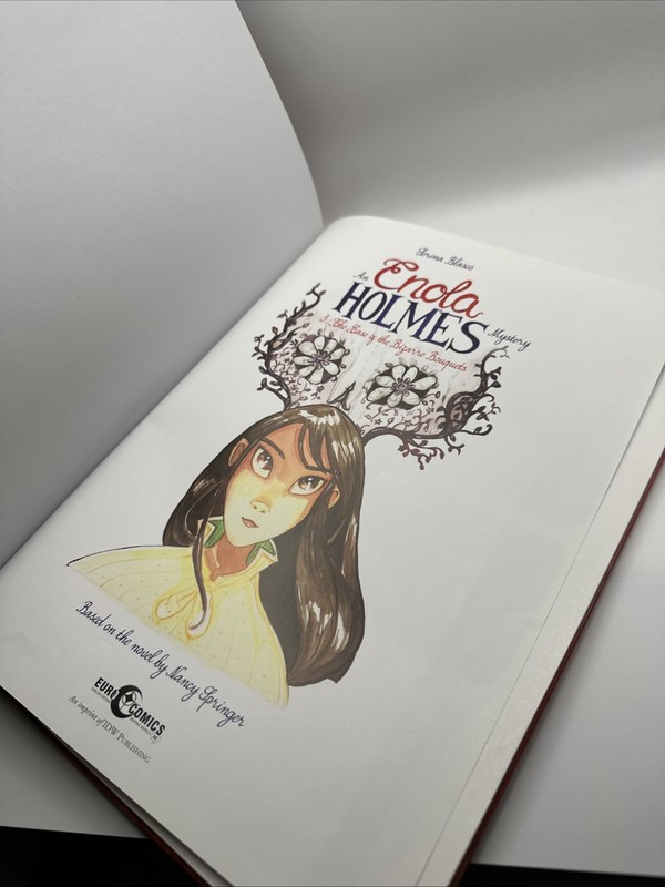 Enola Holmes : The Case of the Bizarre Bouquets by Serena Blasco (Hardcover 2020 gallery