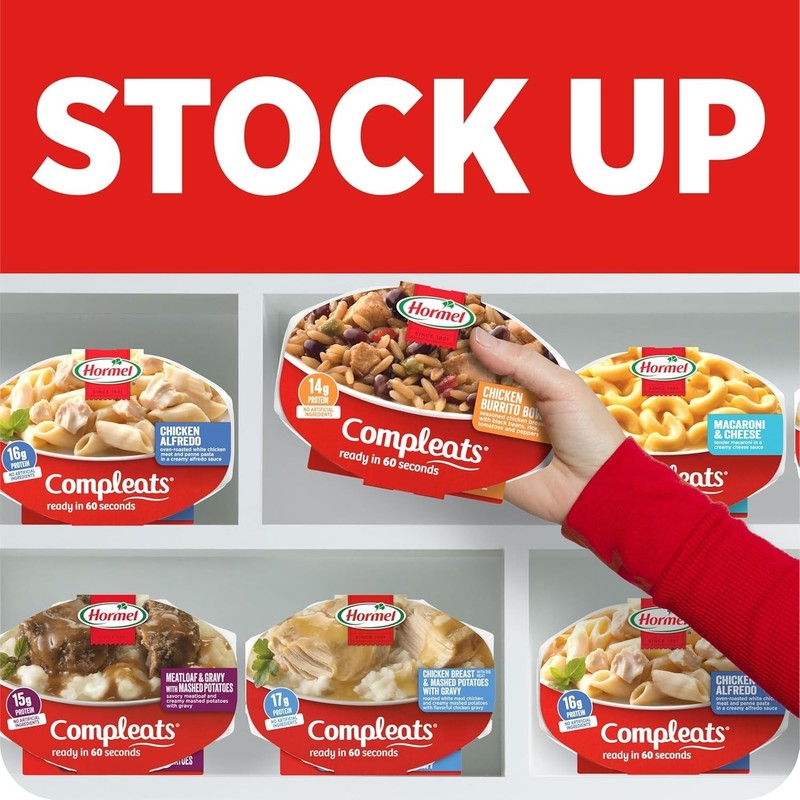 Tender Beef with Creamy Mashed Potatoes & Gravy - 9 oz Microwave Tray 6 Pack gallery