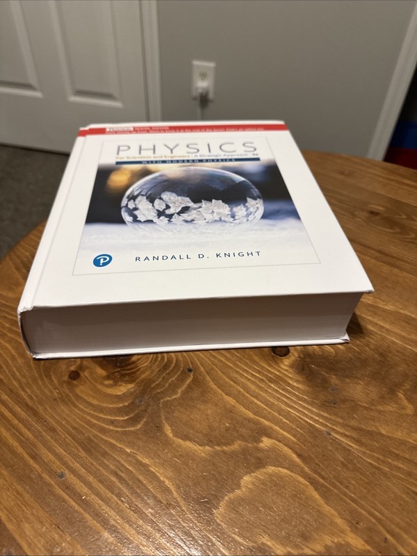 PHYSICS FOR SCIENTISTS AND ENGINEERS Randall Knight 5e 2022 Hardcover New gallery