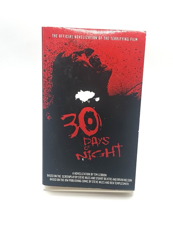 30 Days of Night by Lebbon, Tim – Movie Poster Cover – Paperback