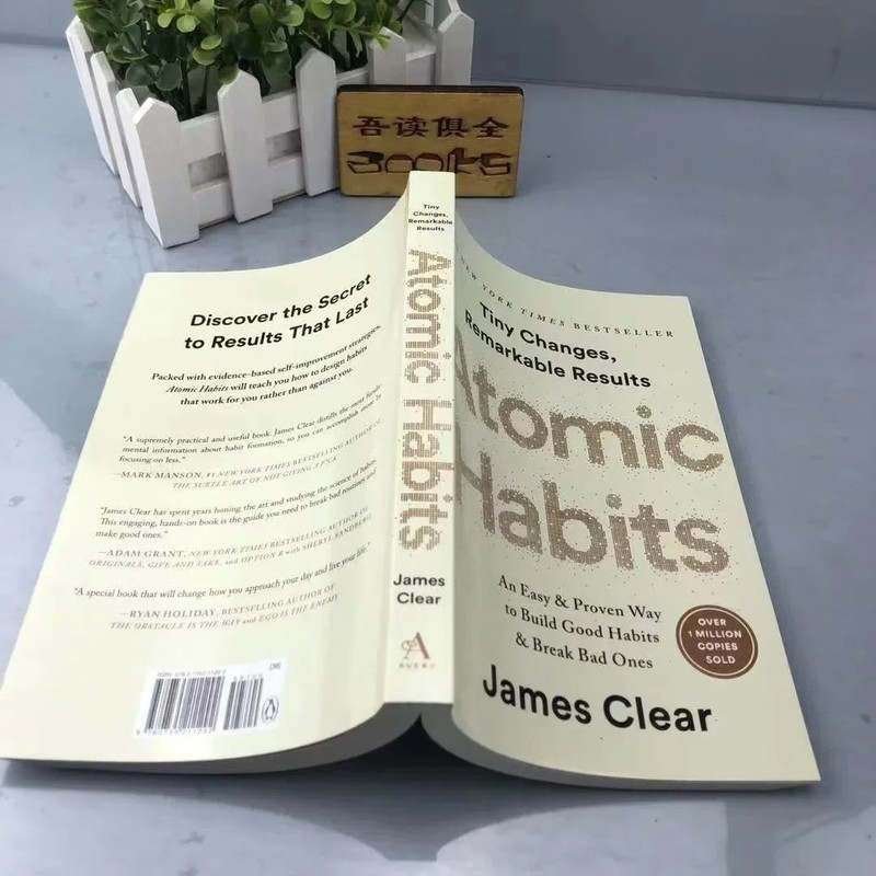 Atomic Habits by James Clear Build Good Habits Brand New Book Free Shipping gallery