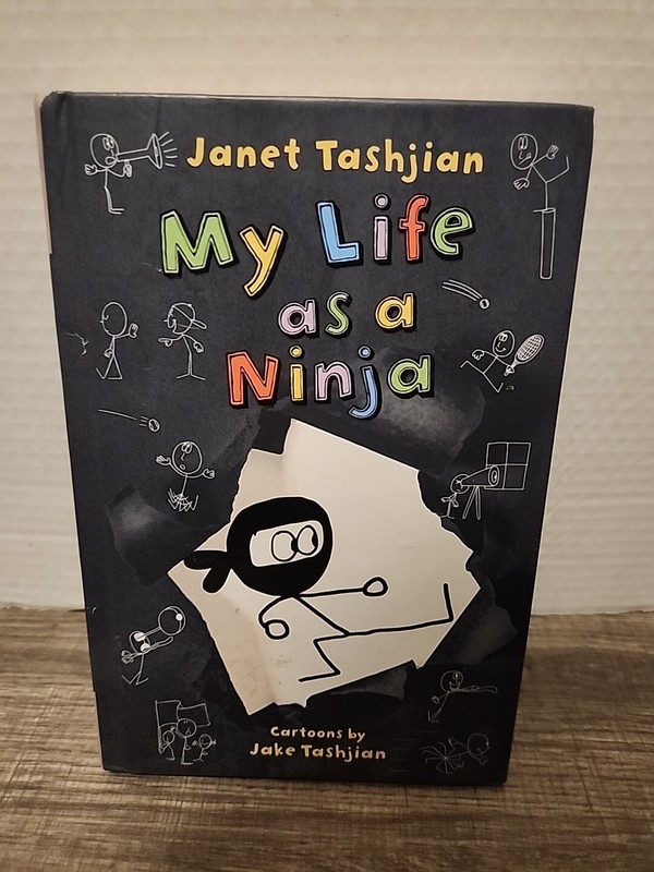 My Life as a Ninja / My Life as a Cartoonist HC Books-Lot of 2 - Janet Tashjian gallery