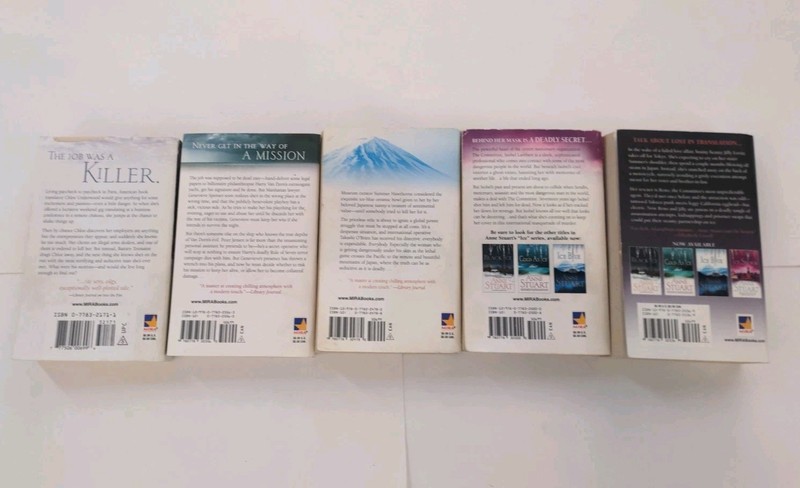 Complete Set ICE 1-5 Anne Stuart Lot Black Cold as Storm Fire gallery