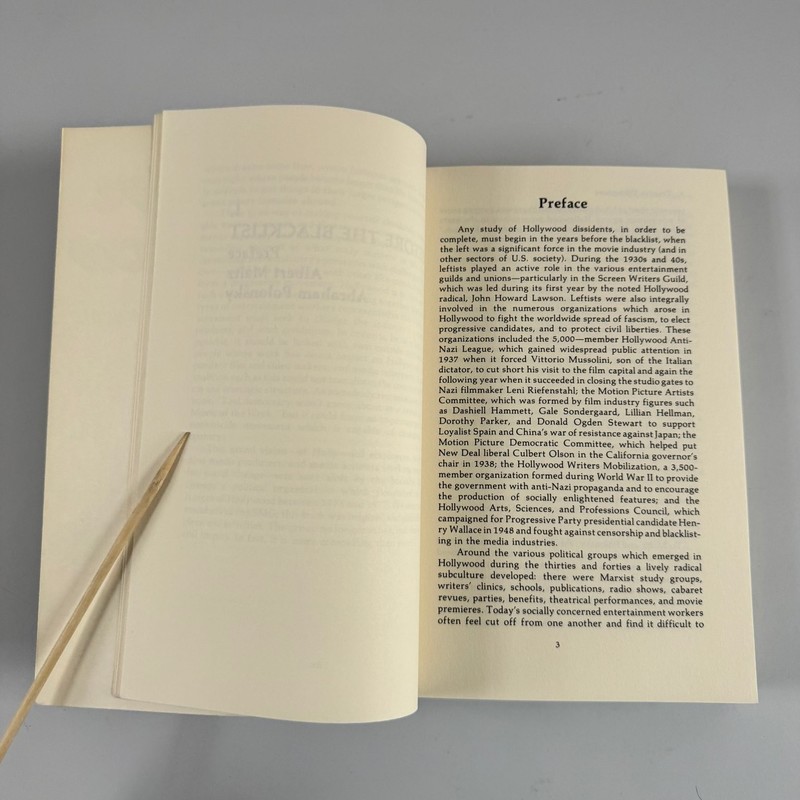 Creative Differences Talbot & Zheutlin 1978 First Edition Hollywood Politics ARC gallery