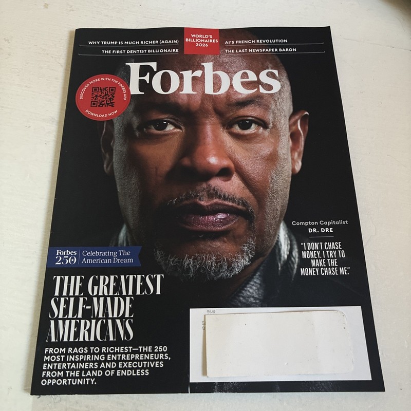 Forbes Magazine April May 2026: Greatest Self-Made Americans