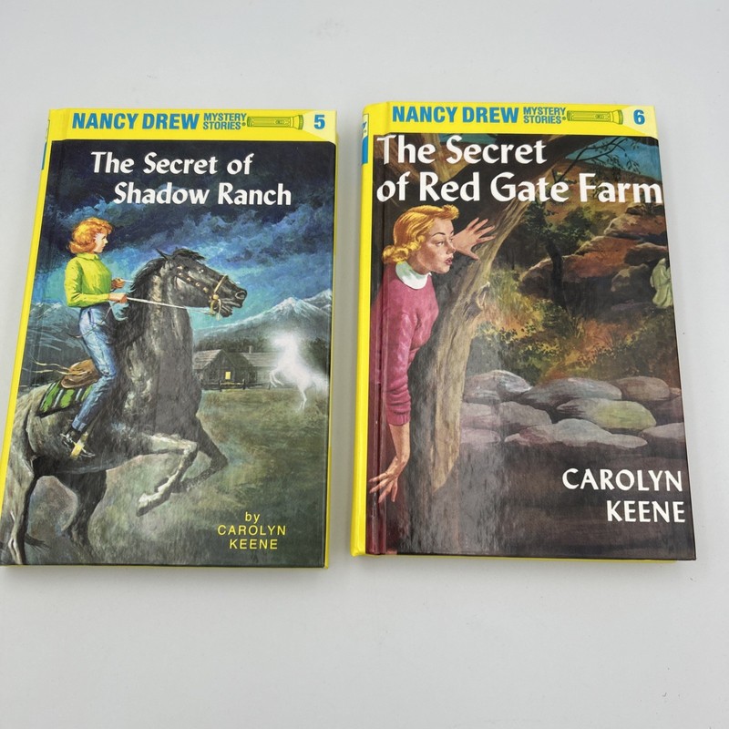 Nancy Drew Collection Mystery Stories Lot Of 5 by Carolyn Keene VTG 1990-2007 gallery