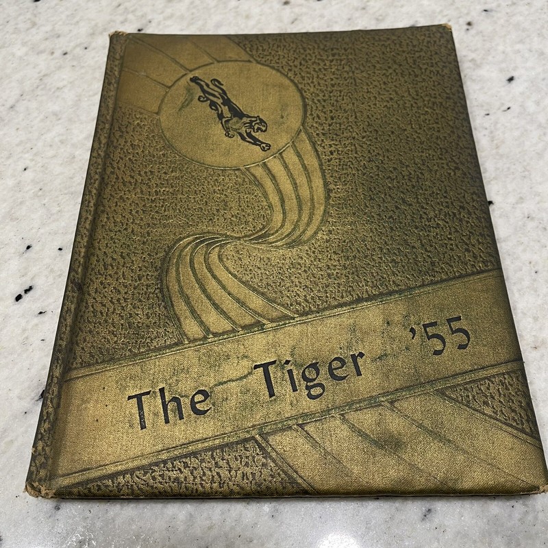 Reydon High School Elementary Yearbook Annual 1955 Oklahoma The Tiger