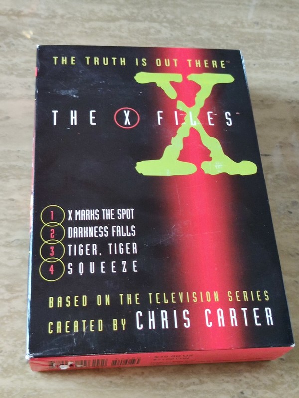X-Files: X Marks the Spot/Darkness Falls/Tiger, Tiger/Squeeze (1996, 4 TPB’s)