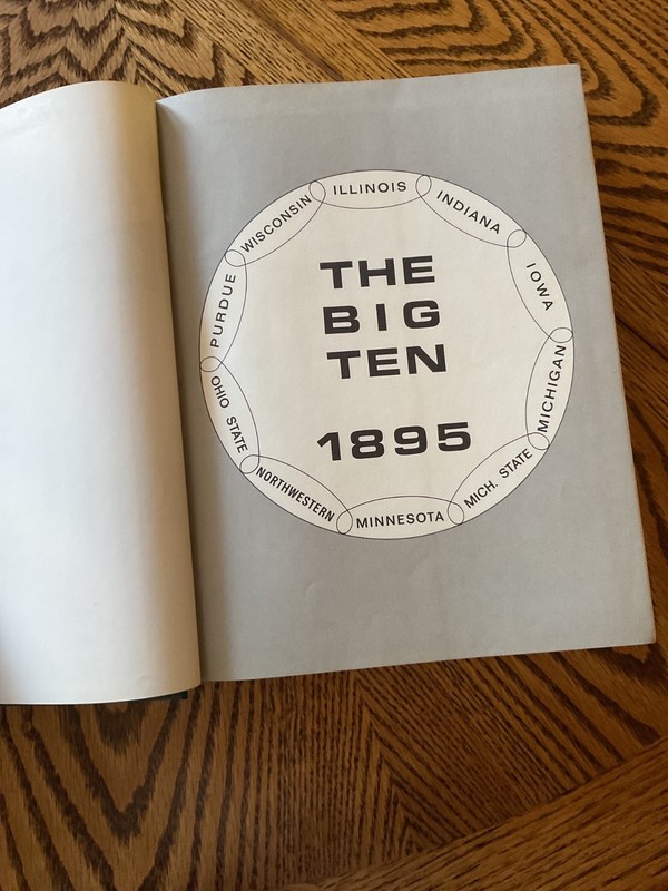1967 "THE BIG TEN" BY TUG WILSON AND JERRY BRONDFIELD - 496 Pages gallery