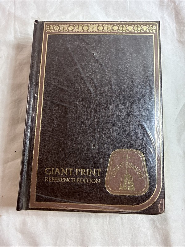 1978 Holy Bible King James Jimmy Swaggart Giant Print Reference Edition – NEW
