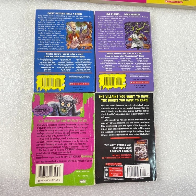 Goosebumps Lot of 29 by RL Stine - Apple Fiction 1990s-2010s - TPB gallery