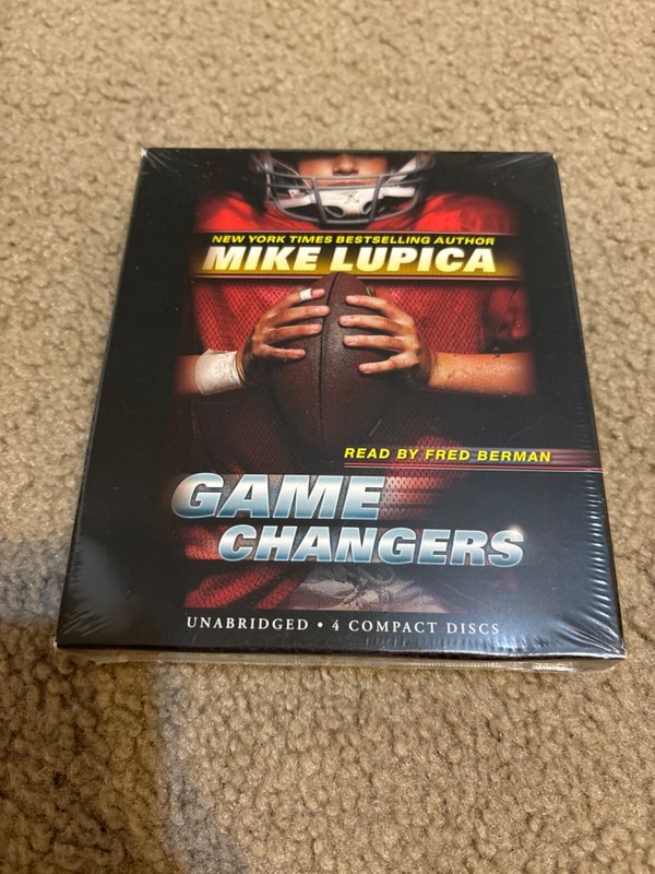 Game Changers Ser.: Play Makers by Mike Lupica 4 CDs NEW Sealed Fred Berman