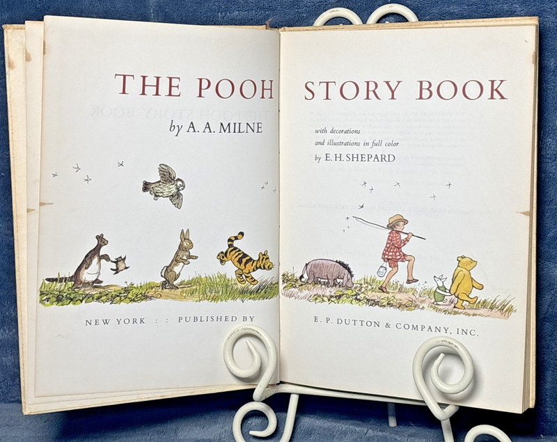 The Pooh Story Book by A.A. Milne 1965 Vintage Hardcover Illustrated E.H Shepard gallery