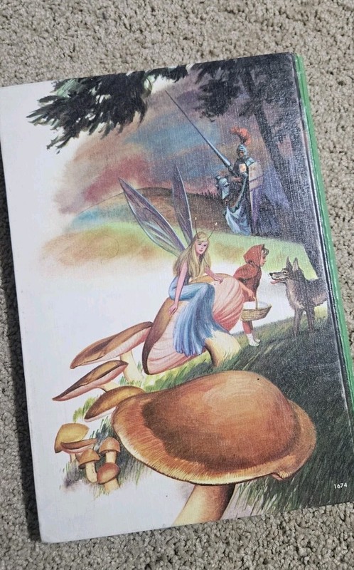 FAIRY TALES Book VTG 1950 Children Hardcover Storybook Illustrated Whitman gallery