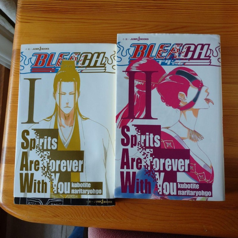 BLEACH Spirits Are Forever With You Vol. 1-2 set Tite Kubo Japanes Novel NEW