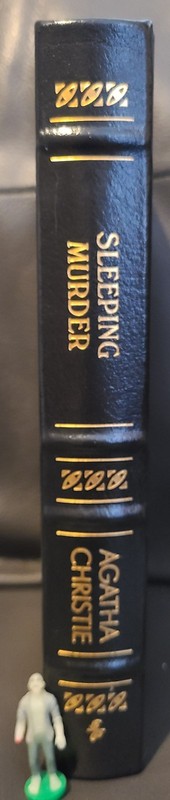 Easton Press SLEEPING MURDER Agatha Christie Miss Marple LIKE NEW! Tiny victim! gallery