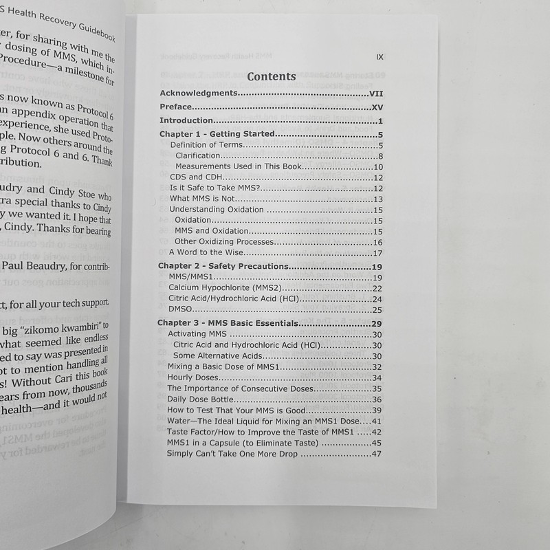 Brand New | MMS Health Recovery Guidebook | Jim Humble Protocols | Revised Ed gallery