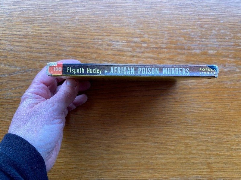 Elspeth Huxley African Poison Murders 1st US paperback ed # 100 Fair gallery