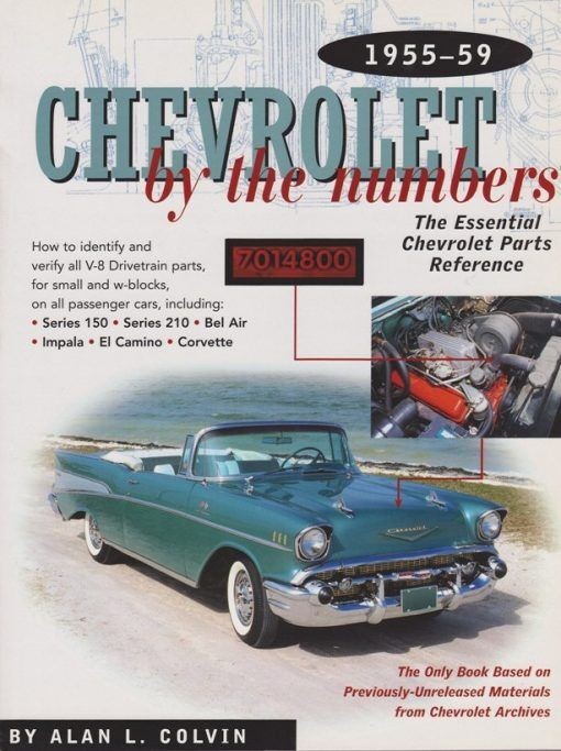 Chevrolet By The Numbers 1955-1959 RB-GC59