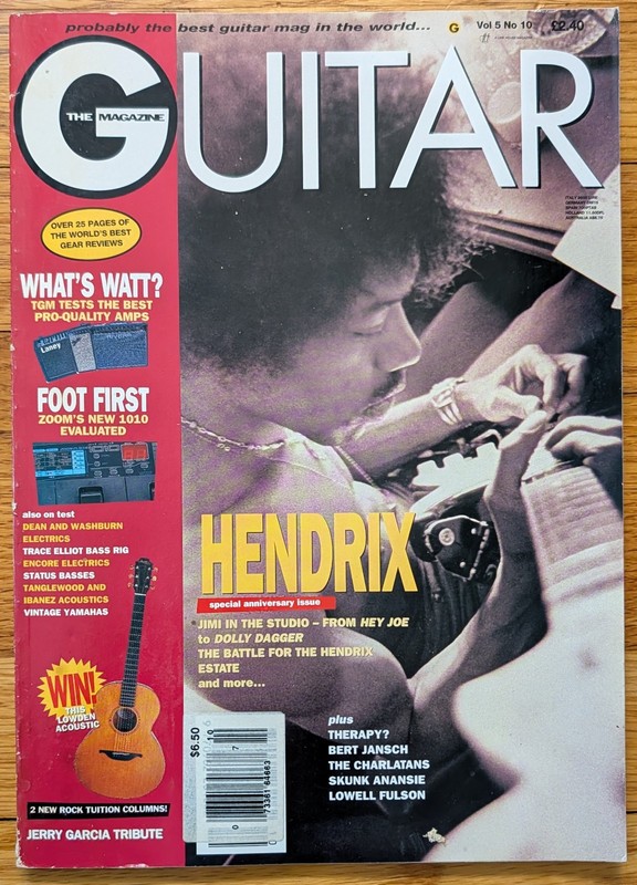 Guitar Magazine YOU CHOOSE ISSUE 1994-1998