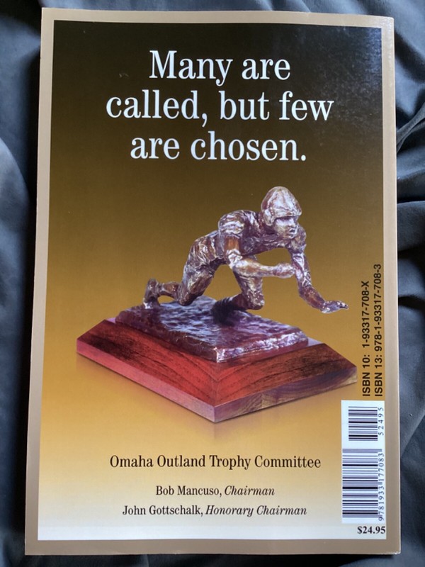 Sixty Years of the Outland Trophy by Gene Duffy (2006, Trade Paperback) Football gallery