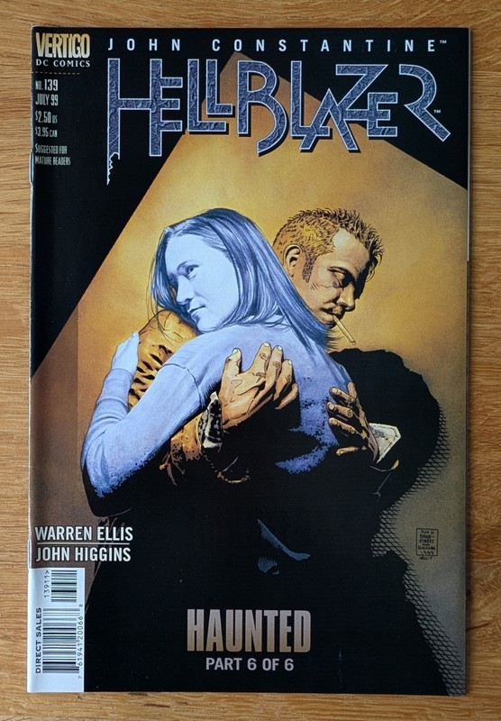 Hellblazer #139 – DC VERTIGO COMICS- 1999 – VFN – BAGGED AND BOARDED