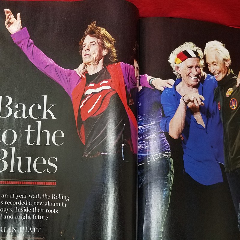 THE STONES! Rolling Stone Magazine 1275 Mick Keith December 1 2016 Lady Wood gallery