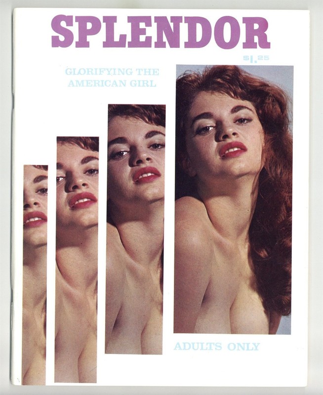 Splendor 1960 Female Pinup Photography 80pgs Ken Publishing Girlie Magazine