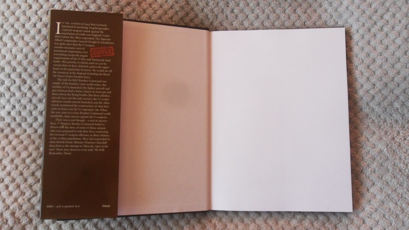 V-Weapons Bomber Command Failed to Return. Multi signed 1st Edition Hardback. gallery