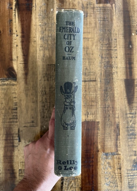 The Emerald City of Oz Frank Baum 1st Edition Later Print 12 Color Plates C1920s gallery