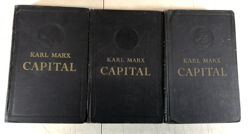 Karl Marx Capital, 3 volumes, 1957& 1959, Moscow, E-58