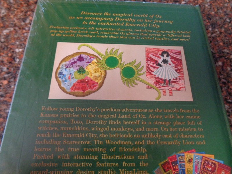 The Wonderful Wizard of Oz Interactive MinaLima Edition (Hardcover New Sealed) gallery