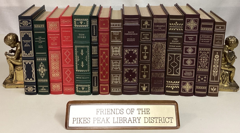 THE FRANKLIN LIBRARY Lot of 15 Classics, Beautiful binding with gilt
