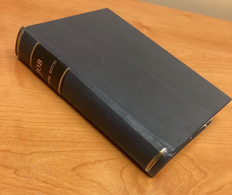 JOB, Joseph Roth (1931). 1st American Edition. Leather binding gallery