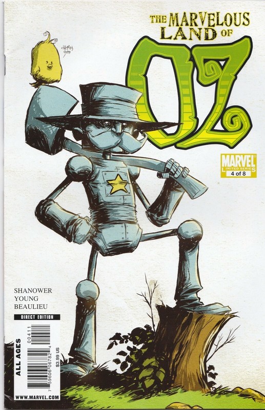 The Marvelous Land of Oz #4 Apr 2010 FINE/VFINE 7.0 4 of 8 Tin Woodman