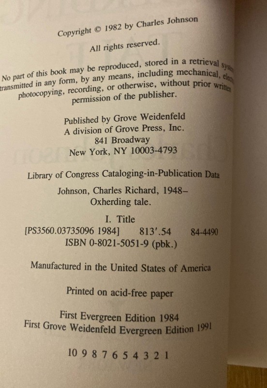 Charles Johnson Oxherding Tales 1991 trade gallery