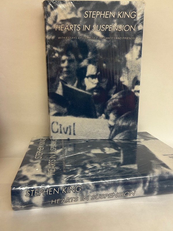 BACK IN STOCK: Hearts in Suspension – Hardcover, by Stephen King-New in plastic!
