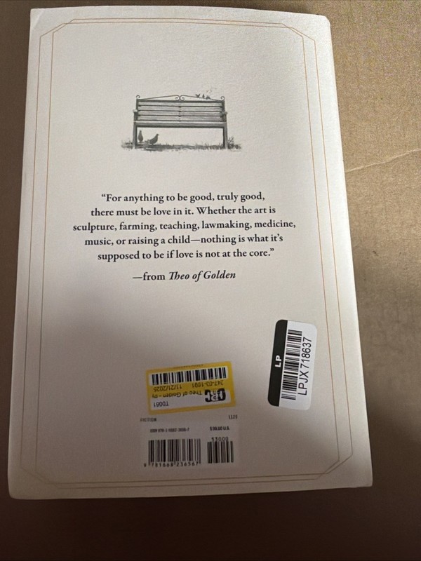 Theo of Golden : A Novel by Allen Levi (Hardcover) SEE DESCRIPTION gallery