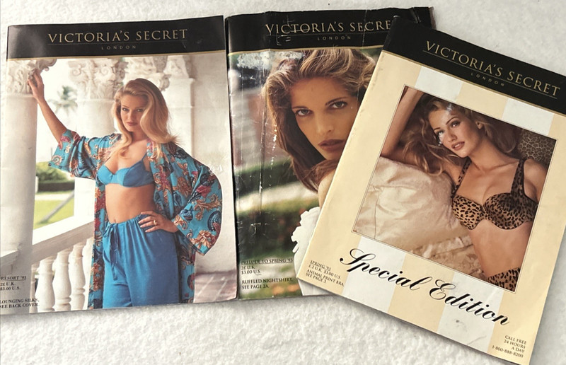 Three VICTORIA’S SECRET 1993 Catalogs SPECIAL EDITION Spring, Pre-lude, Resort