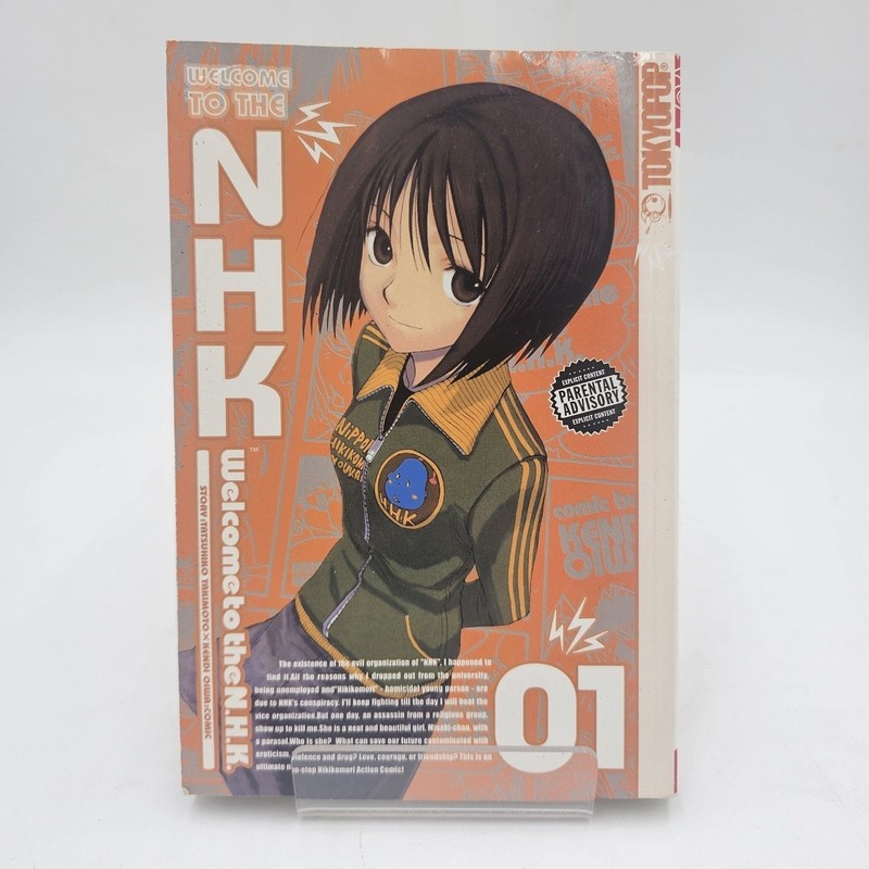 Welcome to the N.H.K. Vol 1 Manga by Takimoto (Tokyopop) | OOP Cult Classic VG+