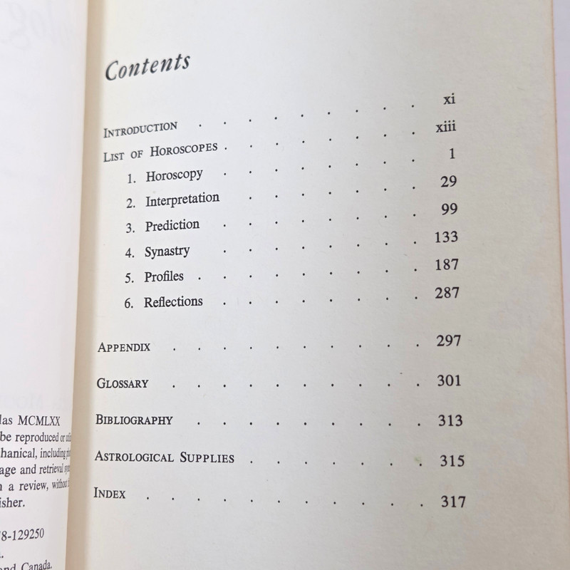 SIGNED Astrology in Action Marcia Moore Mark Douglas 1970 First Ed HCDJ Arcane gallery
