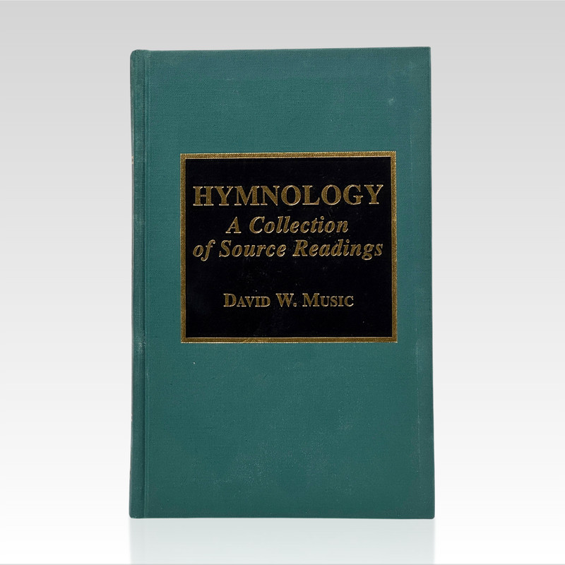 1996 DAVID W. MUSIC. Hymnology. A Collection of Source Readings. VINTAGE HC VG